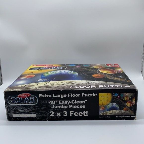 Melissa & Doug Solar System Extra Large Floor Puzzle 48 Jumbo Pieces #413 - Picture 4 of 10